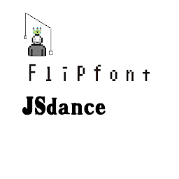 รูปไอคอน JSdance™ Latin Flipfont