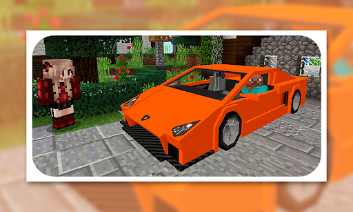 Android application Cars Mod MCPE screenshort