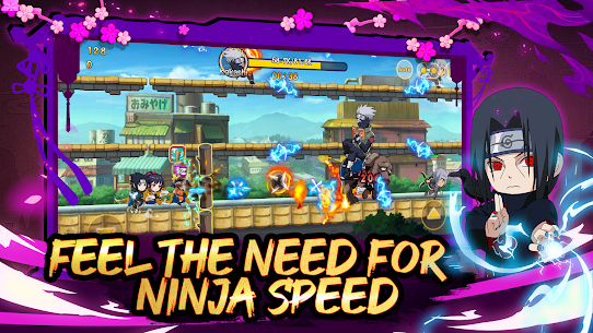 Ultimate Ninja Running MOD APK (High Damage/Defense) 2