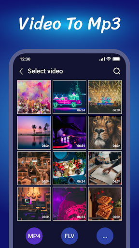 Android application Video To Audio & Mp3 Cutter screenshort