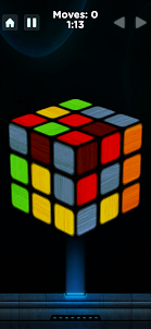 Rubiks cube magic puzzle 3d