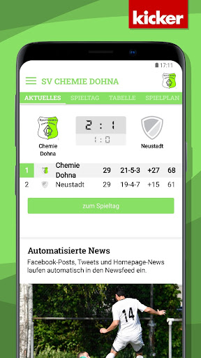 SV Chemie Dohna Screen 3