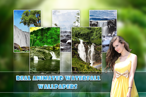 Screenshot of Waterfall Photo Frames