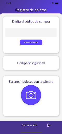 Control de Acceso MB Screen 2