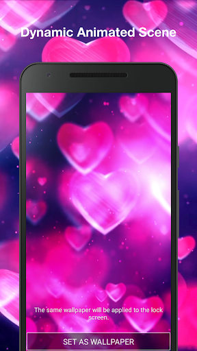 Glitter Live Wallpaper Screen 2