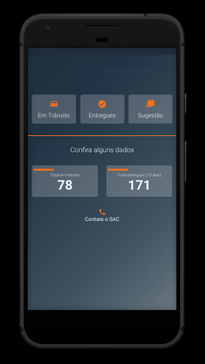 Tegma Tracking Screen 2