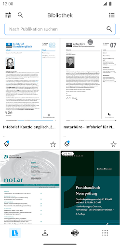 Android application Notarpraxis Wissen screenshort