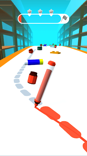 Run Race Pen 3D Screen 2