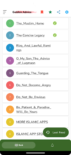 Android application Golden Advice screenshort