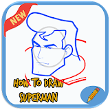 How to Draw Superman icon