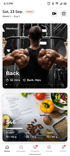 MojoMello Fitness Screen 2