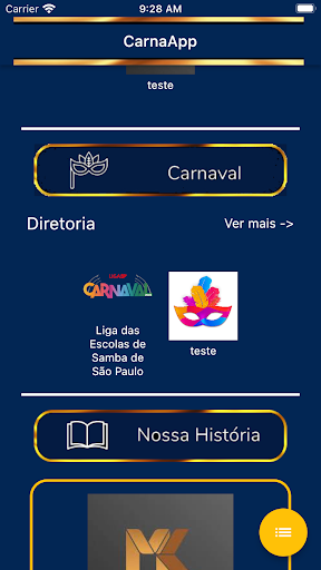 CarnaApp Screen 2
