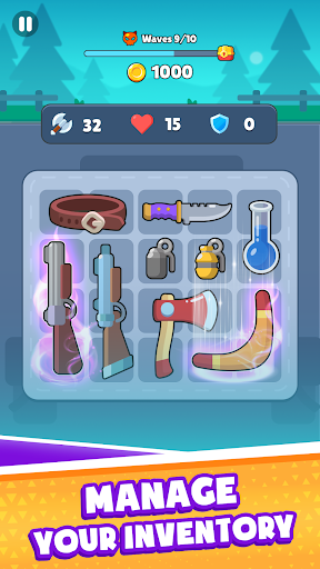 Backpack Hero: Merge Weapon 3