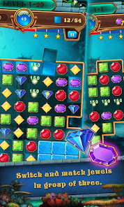 Captura de Pantalla 3 Atlantis Jewels Journey android