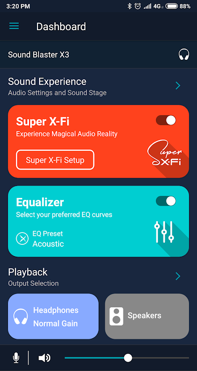 Sound Blaster Command Android Apps Appagg