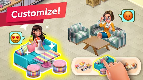 The Interactive Delight of My Cafe Restaurant Game Apk v2024.4.0.0 4