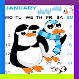 Learn days of week and months icon