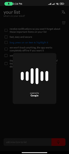 to-do list: Simple and easy Screen 2