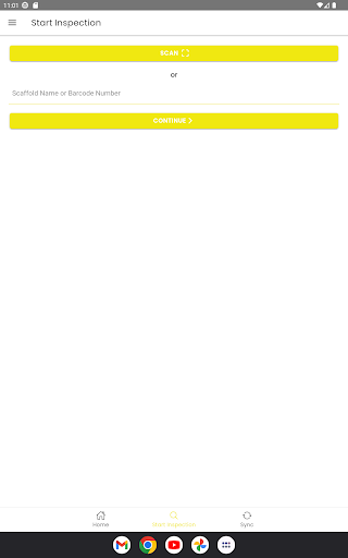 Scaff Inspector Screenshot