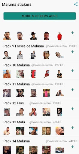 Stickers de Maluma Screen 3