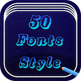 50 Font Style icon