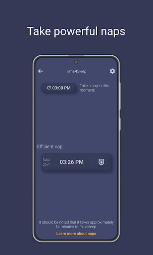 Time4Sleep: Sleep Cycles Screen 3