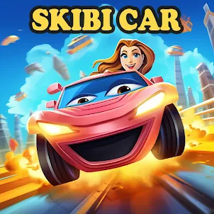 Car Skibid Girl Kart Racer
