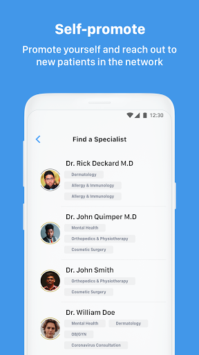 DrOnline Specialist Screen 3