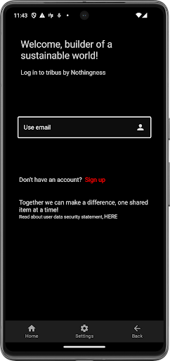 Android application tribus by Nothingness screenshort