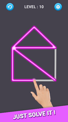 One Go Line Puzzle 1
