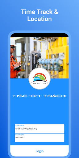 Android application HSE-ON-TRACK screenshort