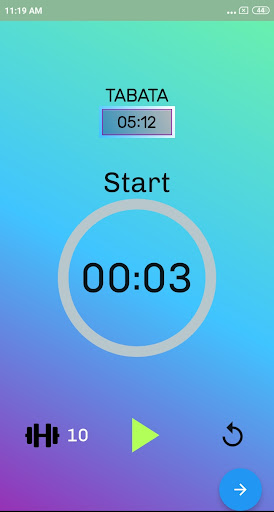 Android application Workout Timer - Power Timer screenshort