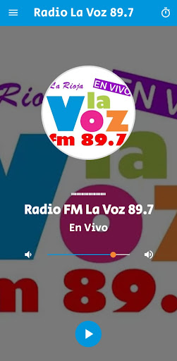 Android application Radio La Voz 89.7 screenshort