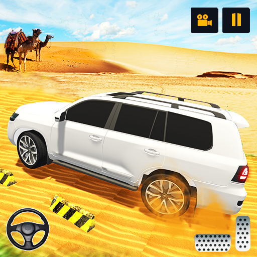 Prado Driving Game 4x4 jeep Laai af op Windows
