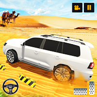 Offroad Desert Prado Game 4x4 Jeep Rally simulator
