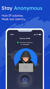SonicsVPN: VPN Rápido e Seguro