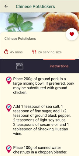 Android application Food Recipes & Cooking screenshort