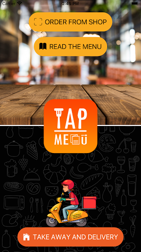 Android application TAP Menu screenshort