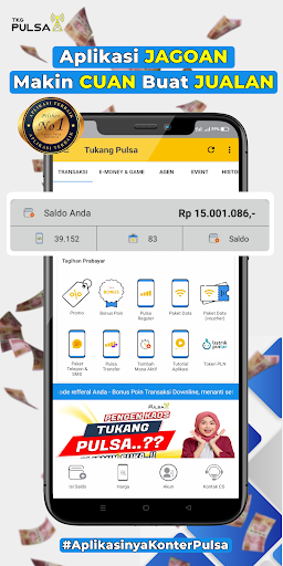 Android application APLIKASI KONTER: Tukang Pulsa screenshort