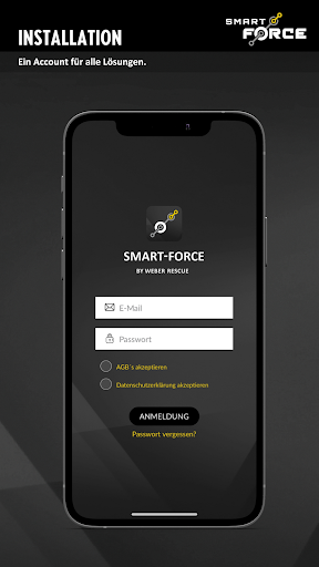 Android application WR S-FORCE screenshort