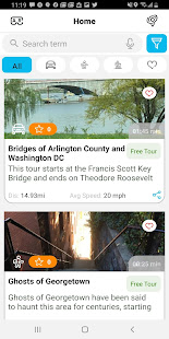 UCPlaces, the tour guide app.