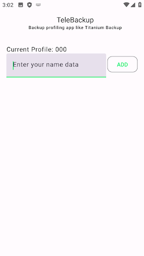 Android application TeleBackup (Root) screenshort