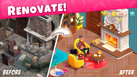 Tasty Makeover: Match 3 Game 2.1.11.4420 APK + Mod (Unlimited money) for Android
