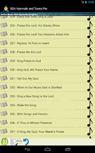 SDA Hymnals and Tunes Pro Screenshot