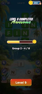 Word Cross Paradise - Puzzle
