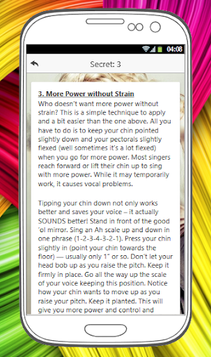 HOW TO SING BETTER Screenshot 4 - AppWisp.com