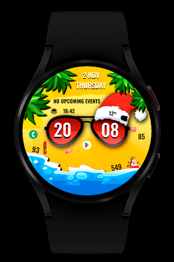 NewYear Watch Face Wear OS Screen 2