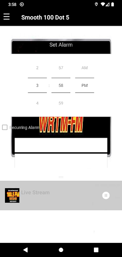 Android application WRTM SMOOTHSOUL 100.5 screenshort