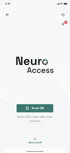 Android application Neuro Access screenshort