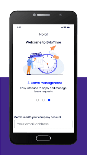 EvloTime Screen 3